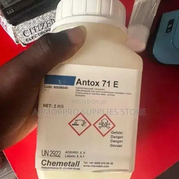 Antox 71 E, A High-performance Pickling Paste