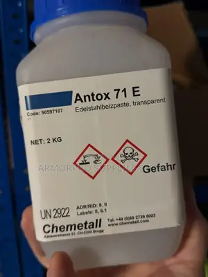 Antox 71 E, A High-performance Pickling Paste