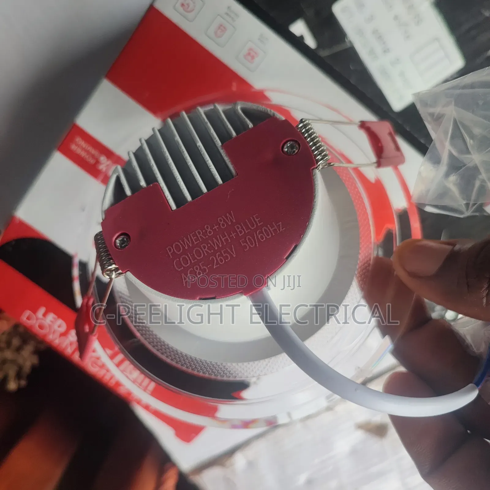 Led Pop Glass Ceiling Light