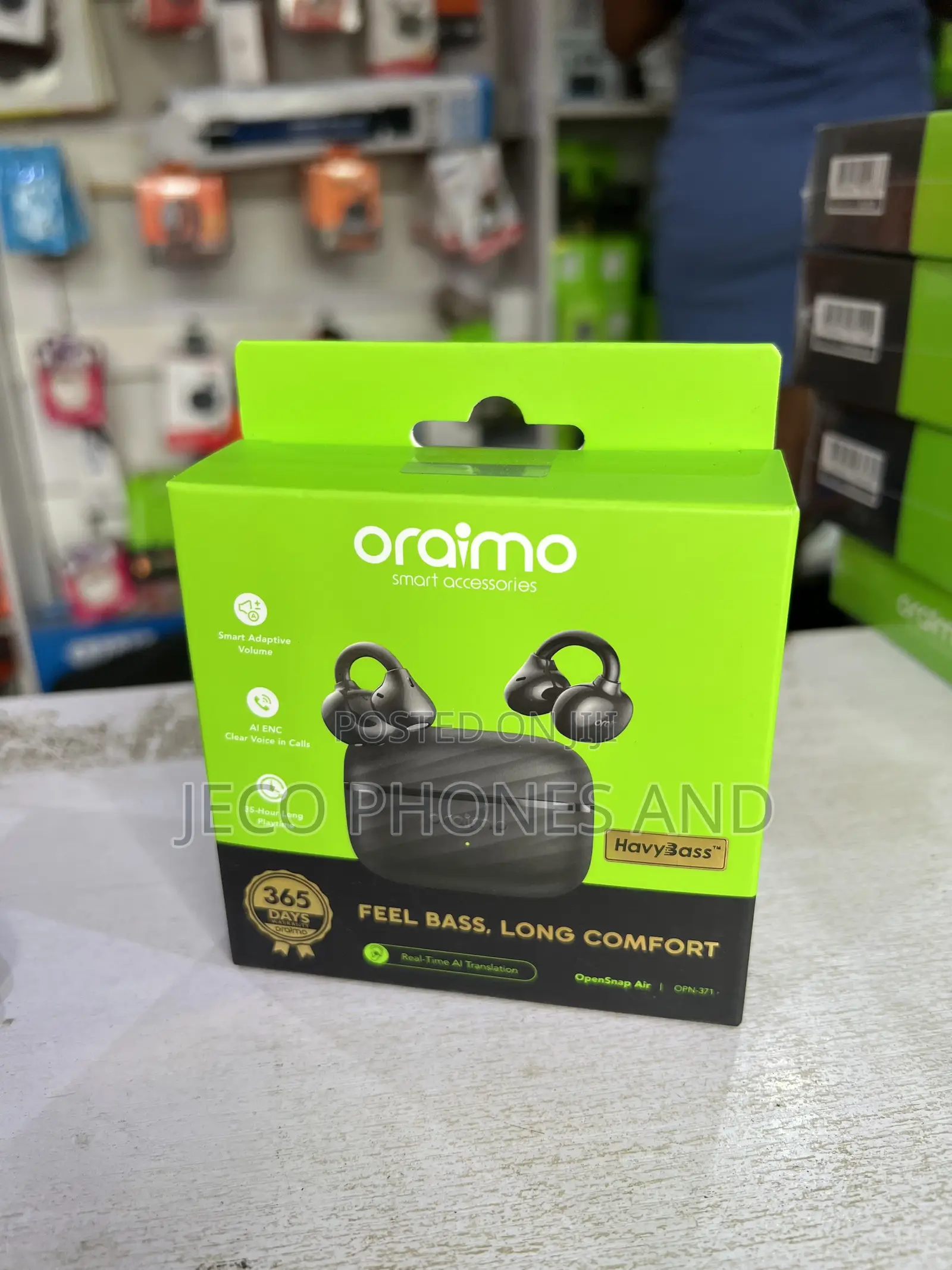 Oraimo 371 Clip Ear Bud