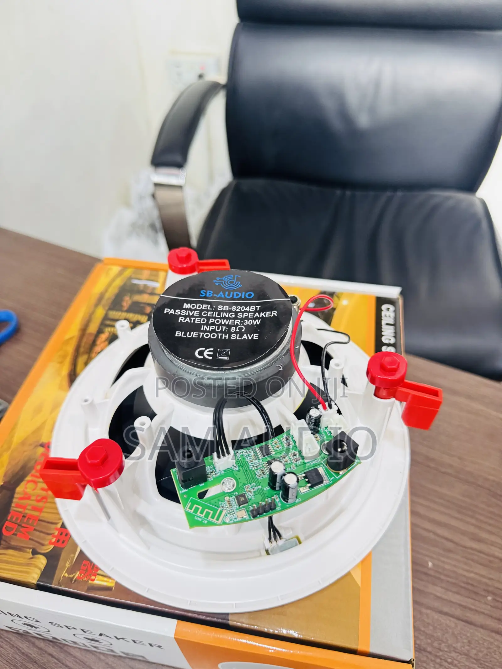 Single Bluetooth Ceiling Speaker With Remote