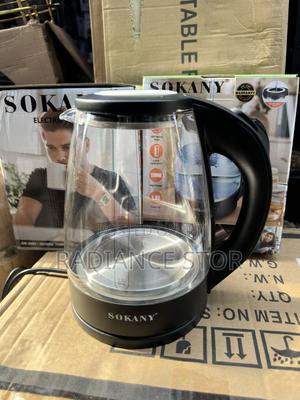 1.8 Liters Sokany Electric Glass Kettle