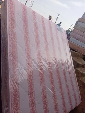 7 by 6ft by 10inches Semi Orthopaedic Mattress, Green Earth