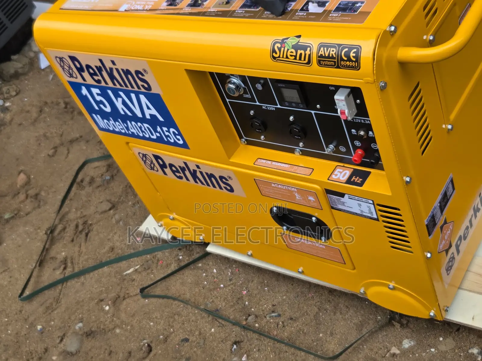 High Performance 15kva Perkins Silent Generator