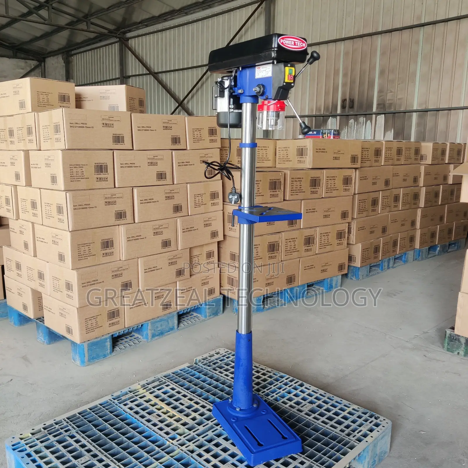 Long Pillar Drill 16mm
