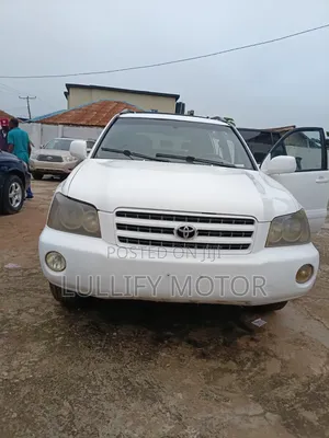 Toyota Highlander Limited V6 FWD 2004 White
