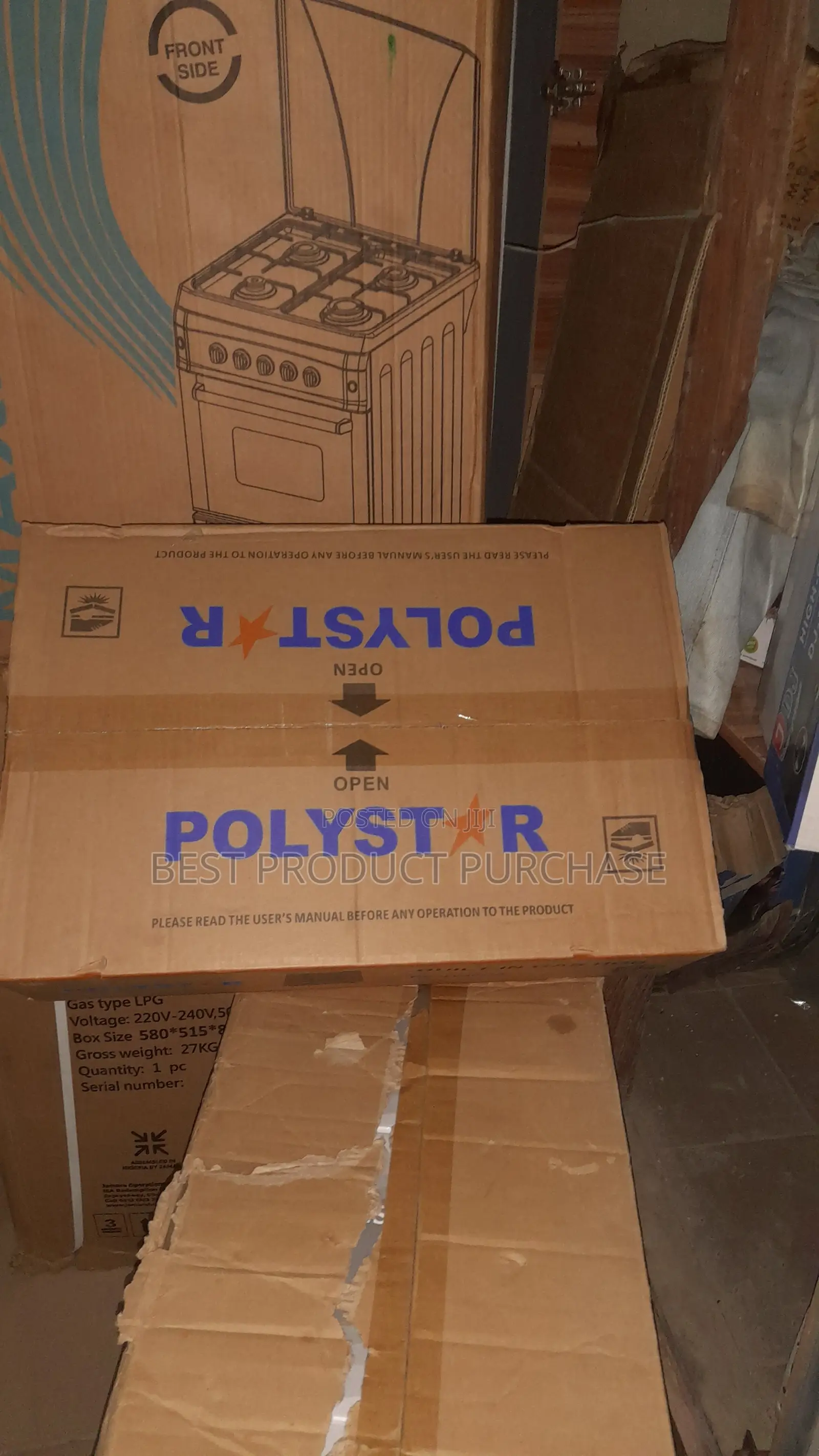 Choose Quality: Get Polystar 2-Burner Built-in Cooker