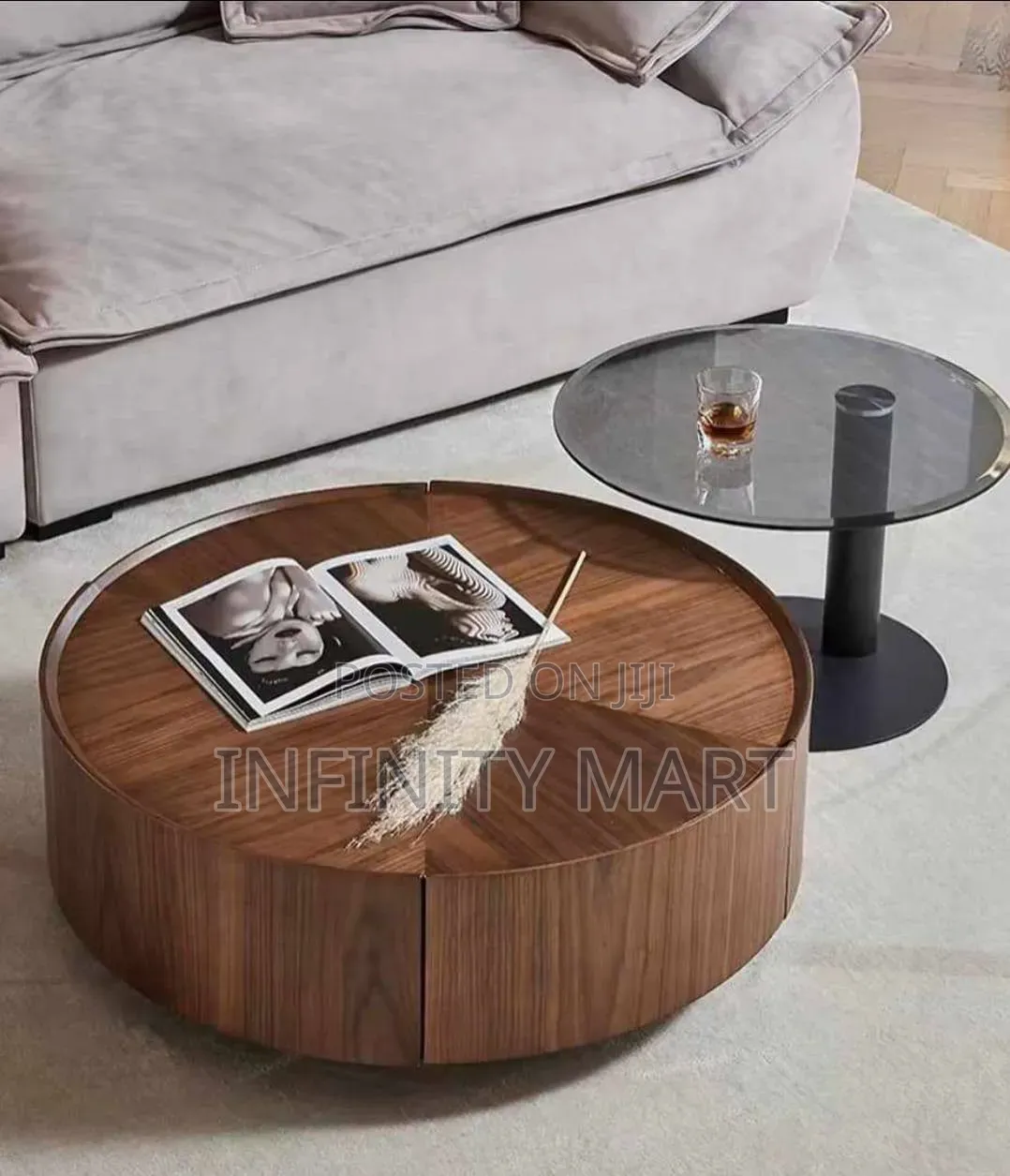 Walnut Center Table