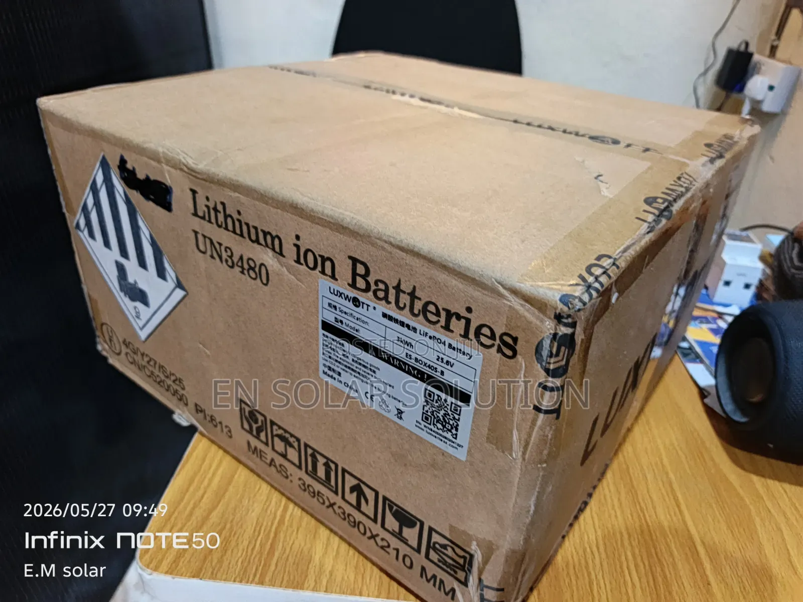 3kwh/24v Luxwott Lithium Battery Available