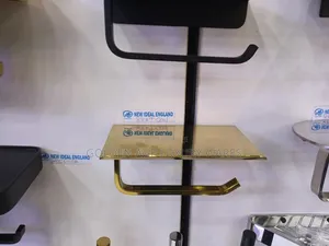 8857 Gold Tissue Paper Holder