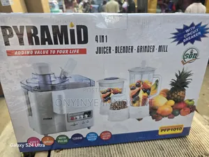 Pyramid 4-in-1 Juicer, Blender, Grinder Mill - 1200w (Pfp1010)