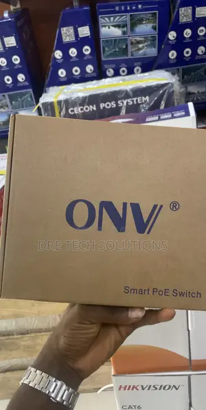 Onv 8 Port Poe Switch.