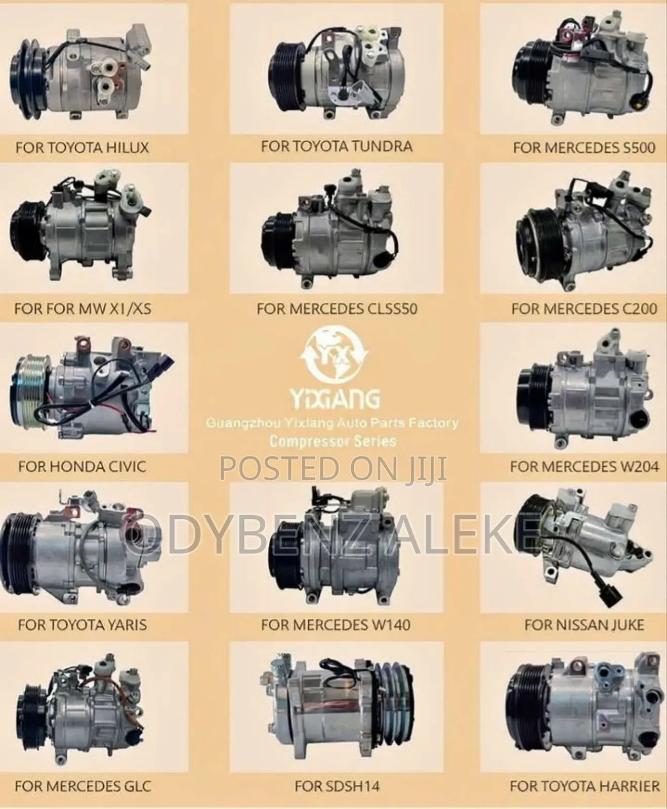 Ac Compressor Mercedes Benz