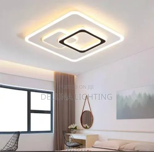 Modern Classic Ceiling Led Chandelier With 3 Color Display