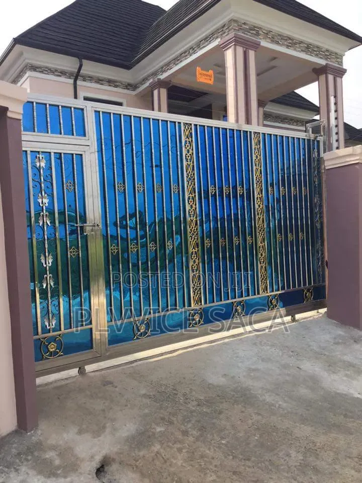 Simple Stainless Gate
