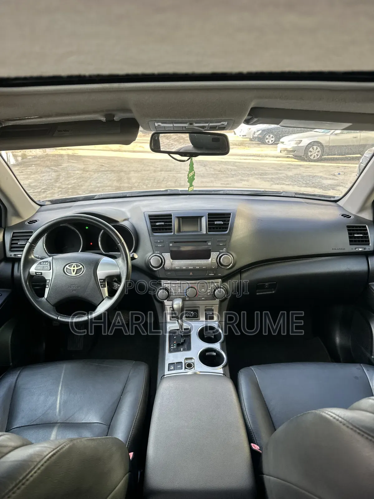 Toyota Highlander Limited 2012 Red