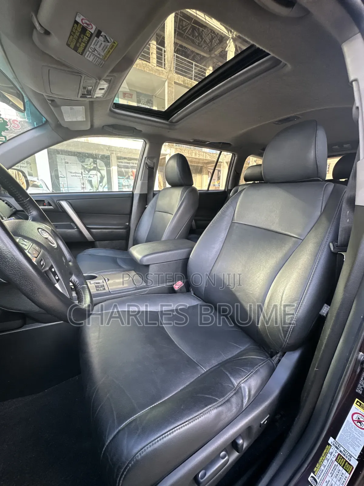 Toyota Highlander Limited 2012 Red