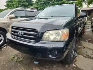 Toyota Highlander 4x4 2005 Black