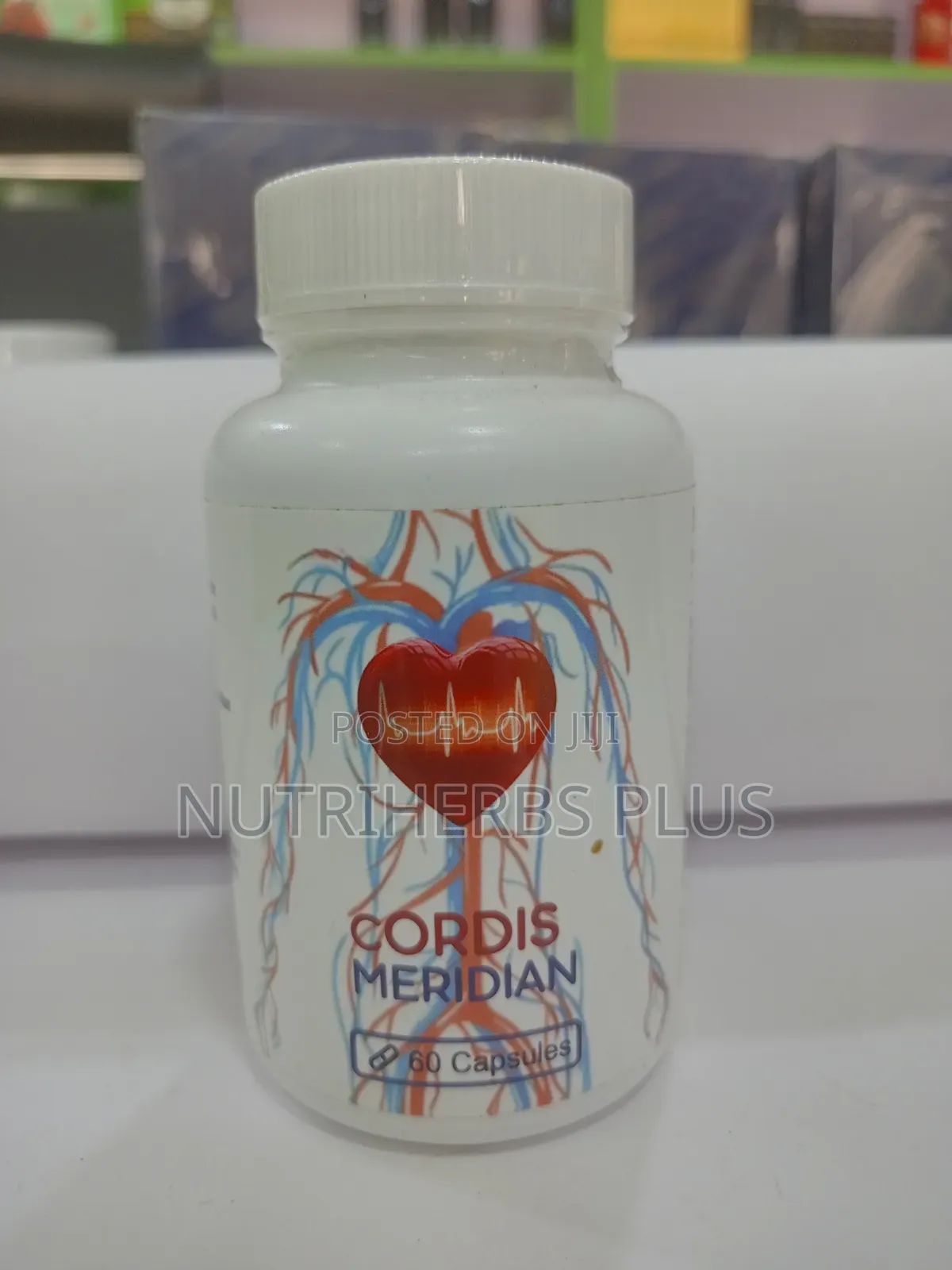 Cordis Meridian Capsules:Cardiovascular and Blood Pressure Support