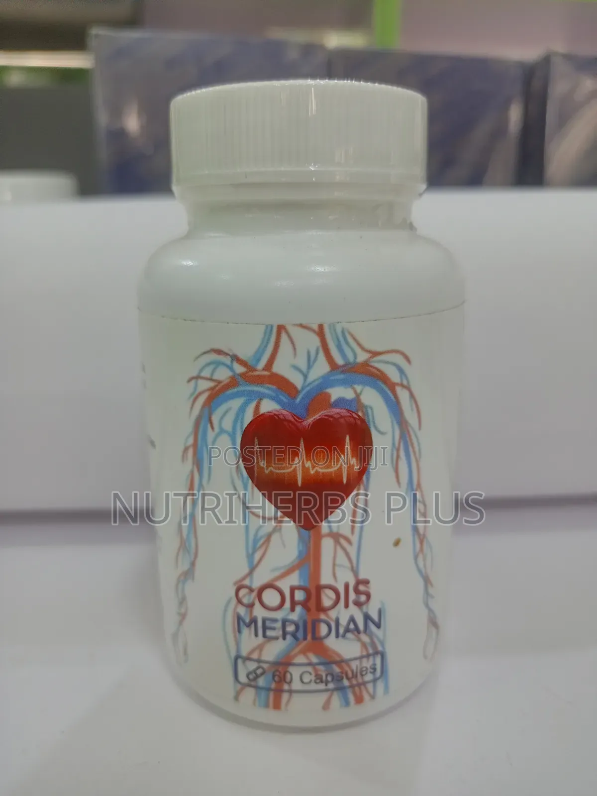 Cordis Meridian Capsules:Cardiovascular and Blood Pressure Support
