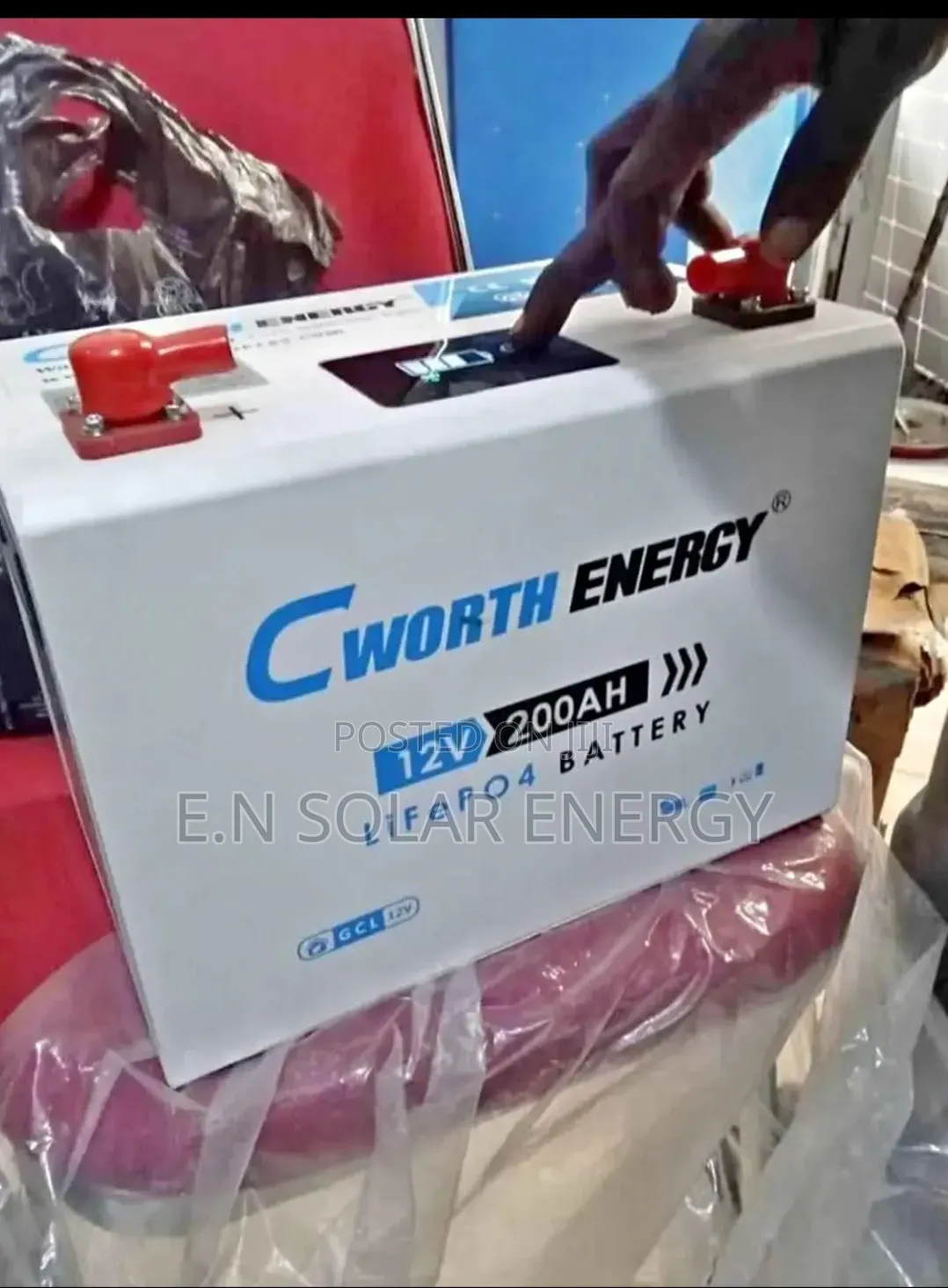2.5kwh/12vv Cworth Lithium Battery Available