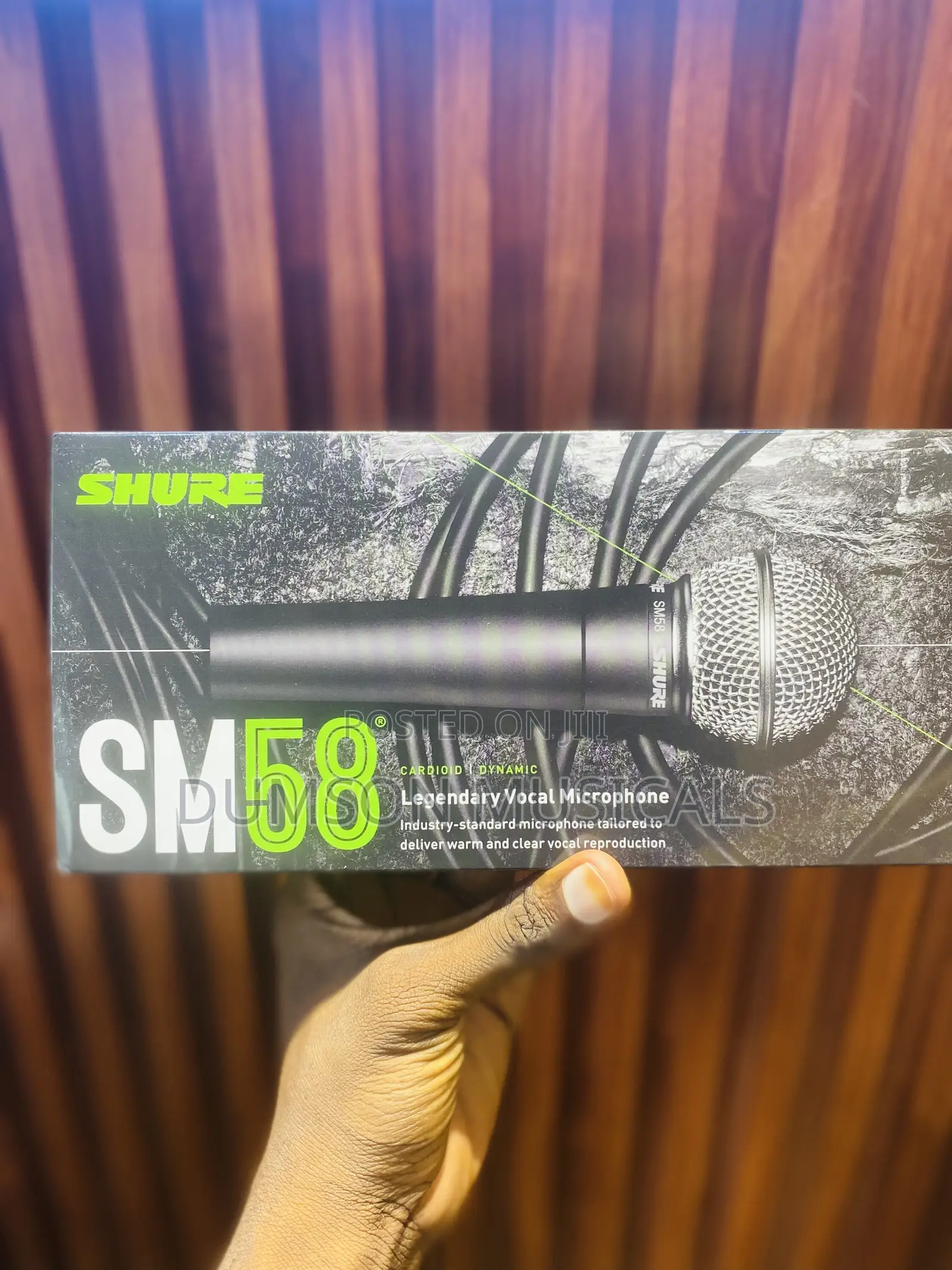 Sm58 Shure Legendary Wired Microphone
