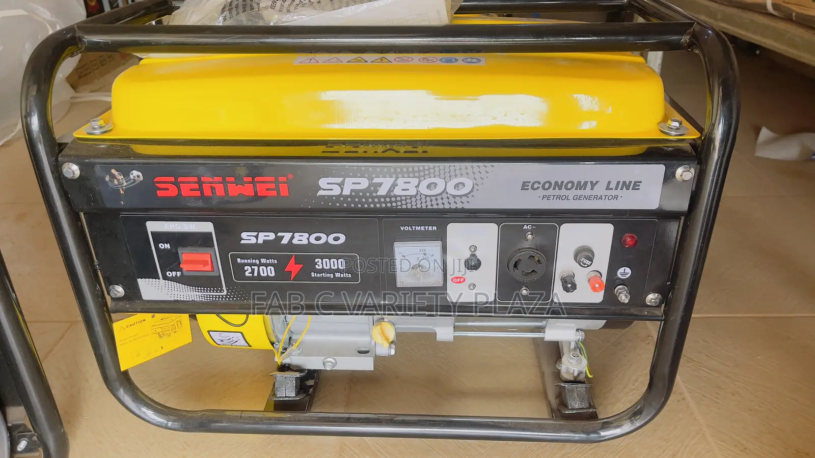 Senwi 7800e2 3kva Generator