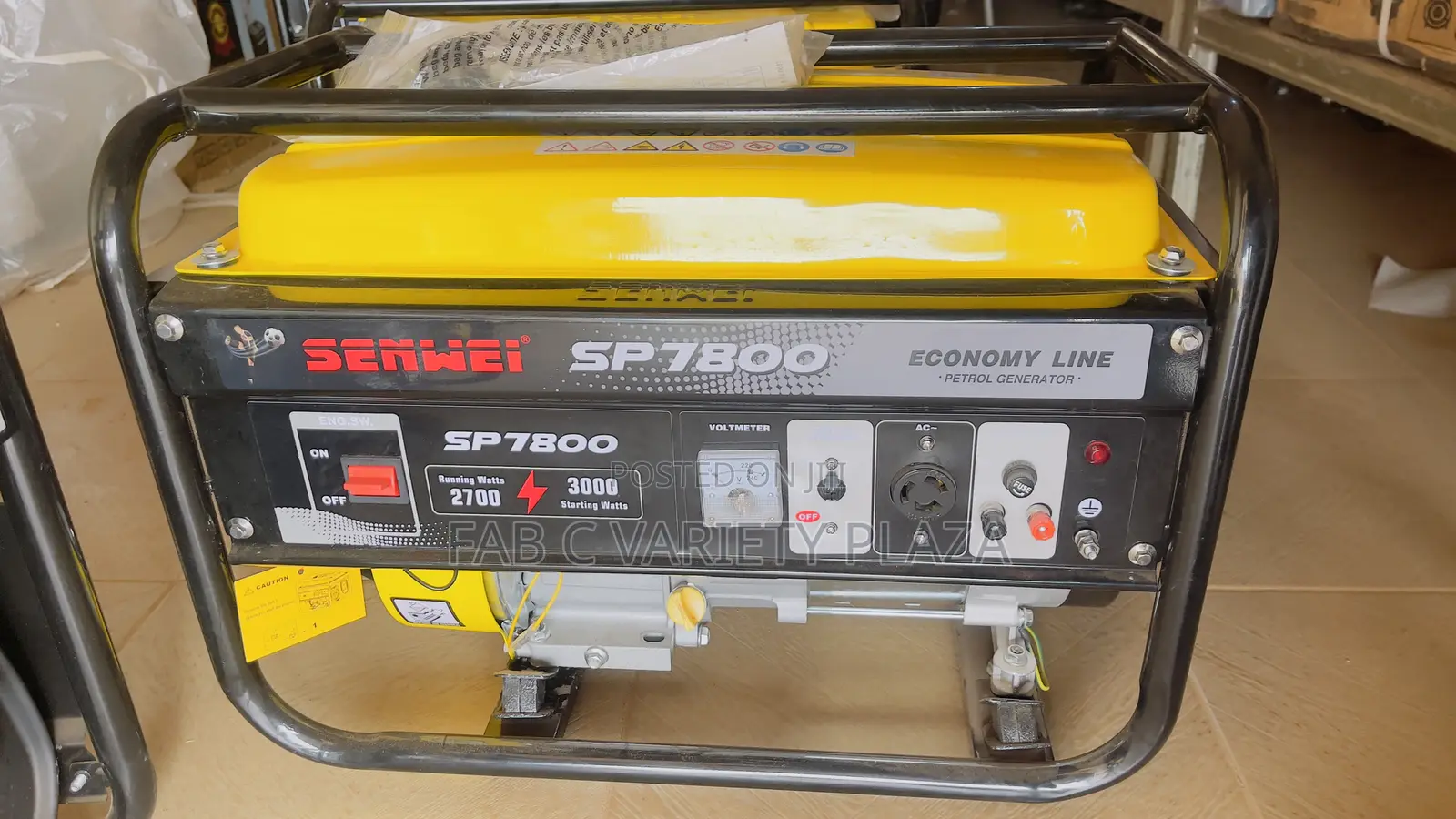 Senwi 7800e2 3kva Generator