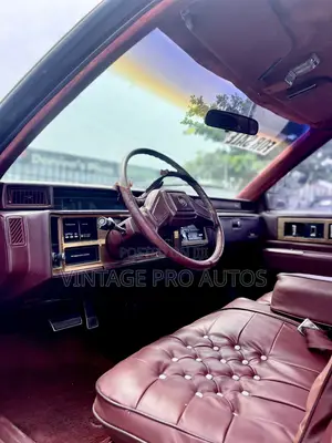 Cadillac Deville 1987 Maroon