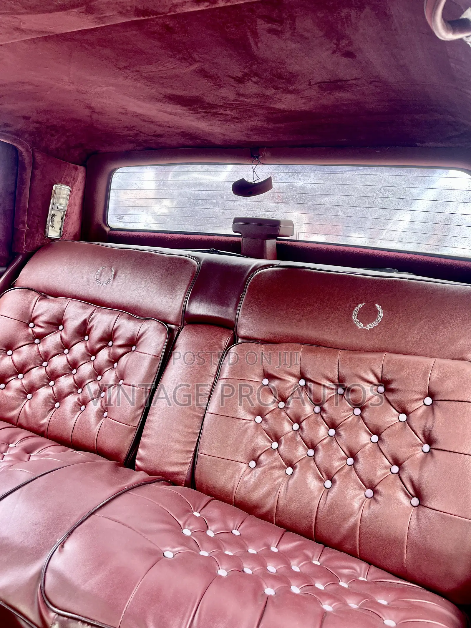 Cadillac Deville 1987 Maroon