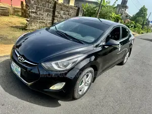 Hyundai Elantra GLS Automatic 2012 Black