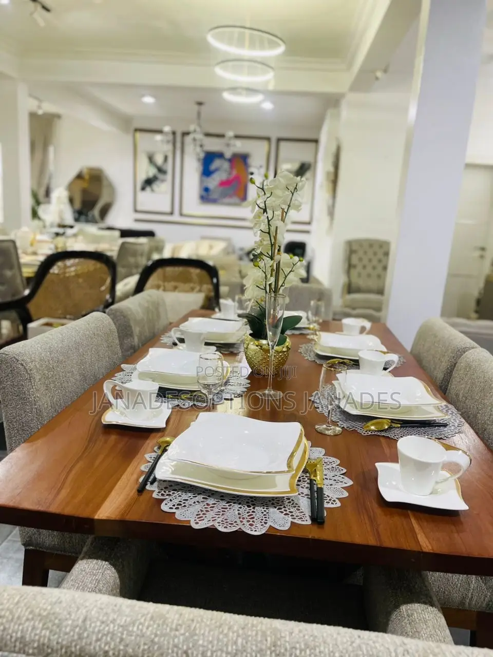 6 Seater Dinning Set