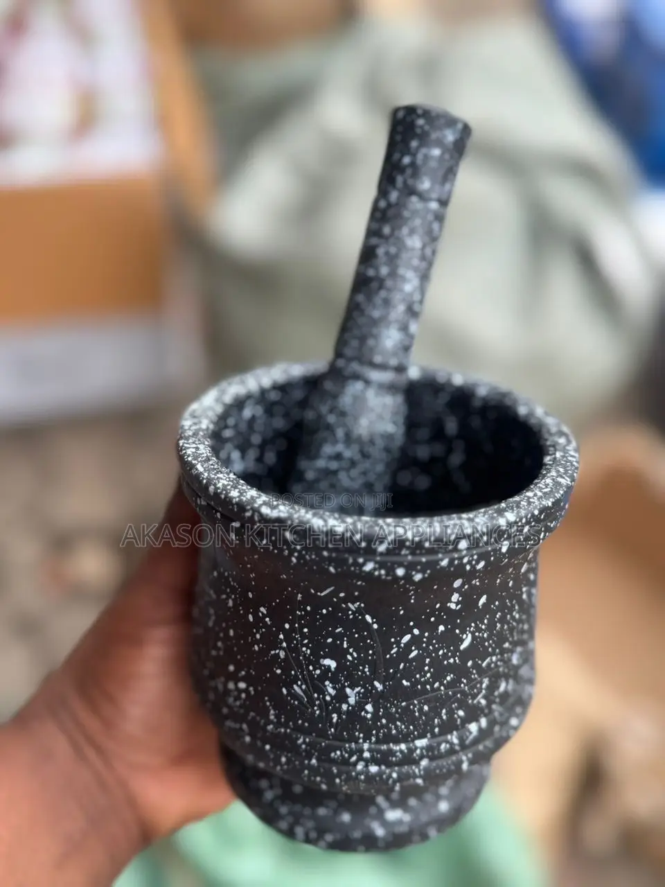 Black Imported Mortar