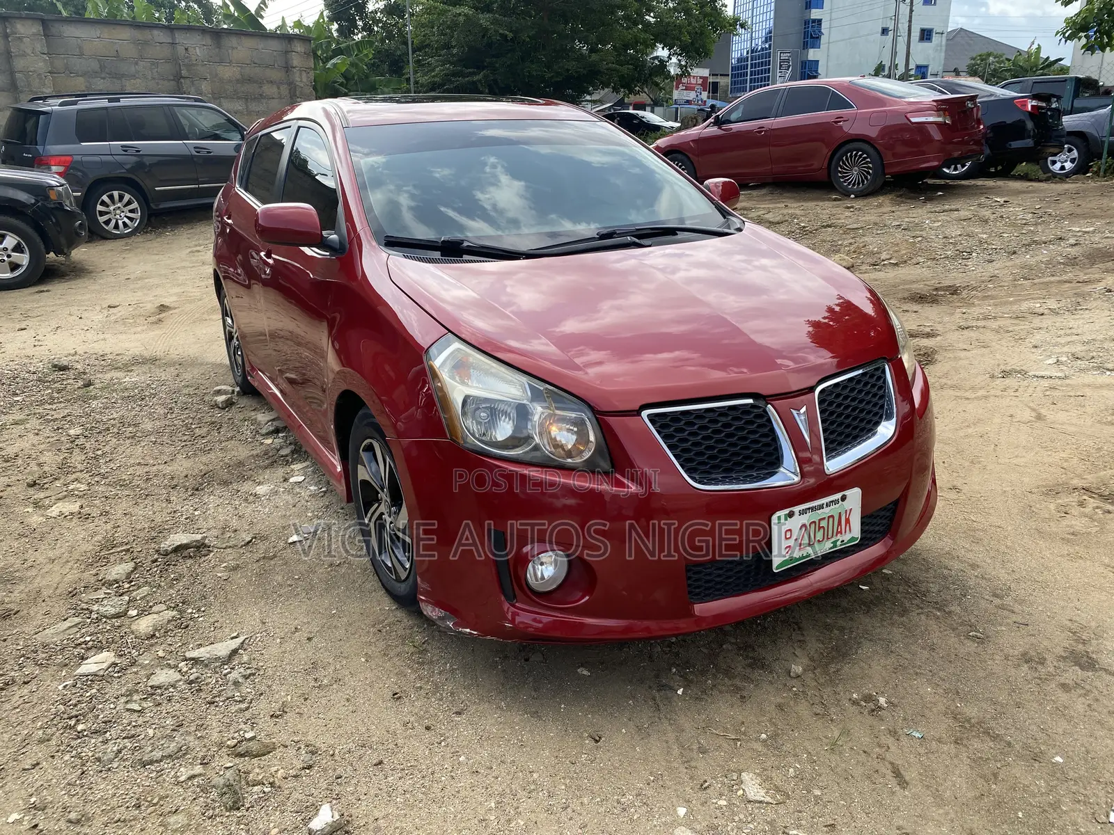 Pontiac Vibe 2008 Red
