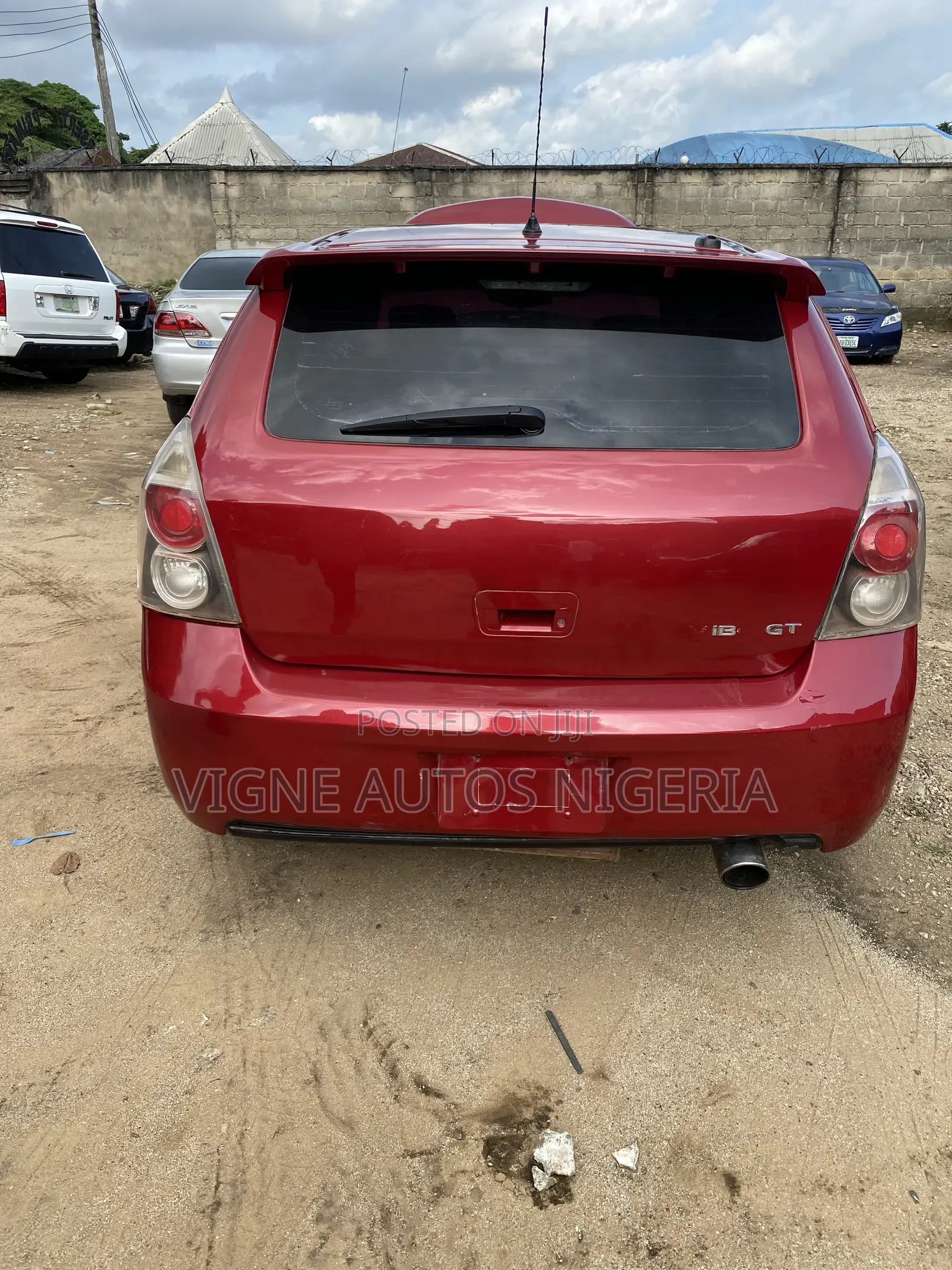 Pontiac Vibe 2008 Red