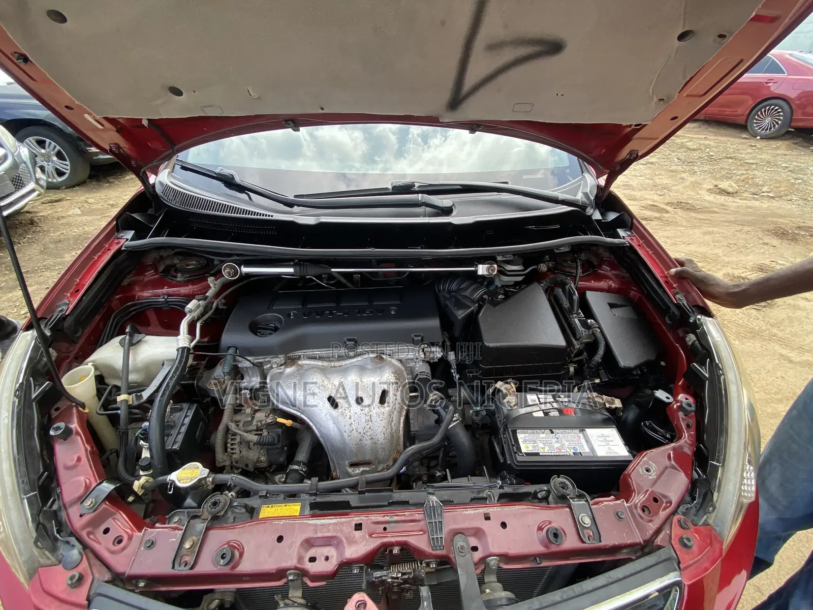 Pontiac Vibe 2008 Red