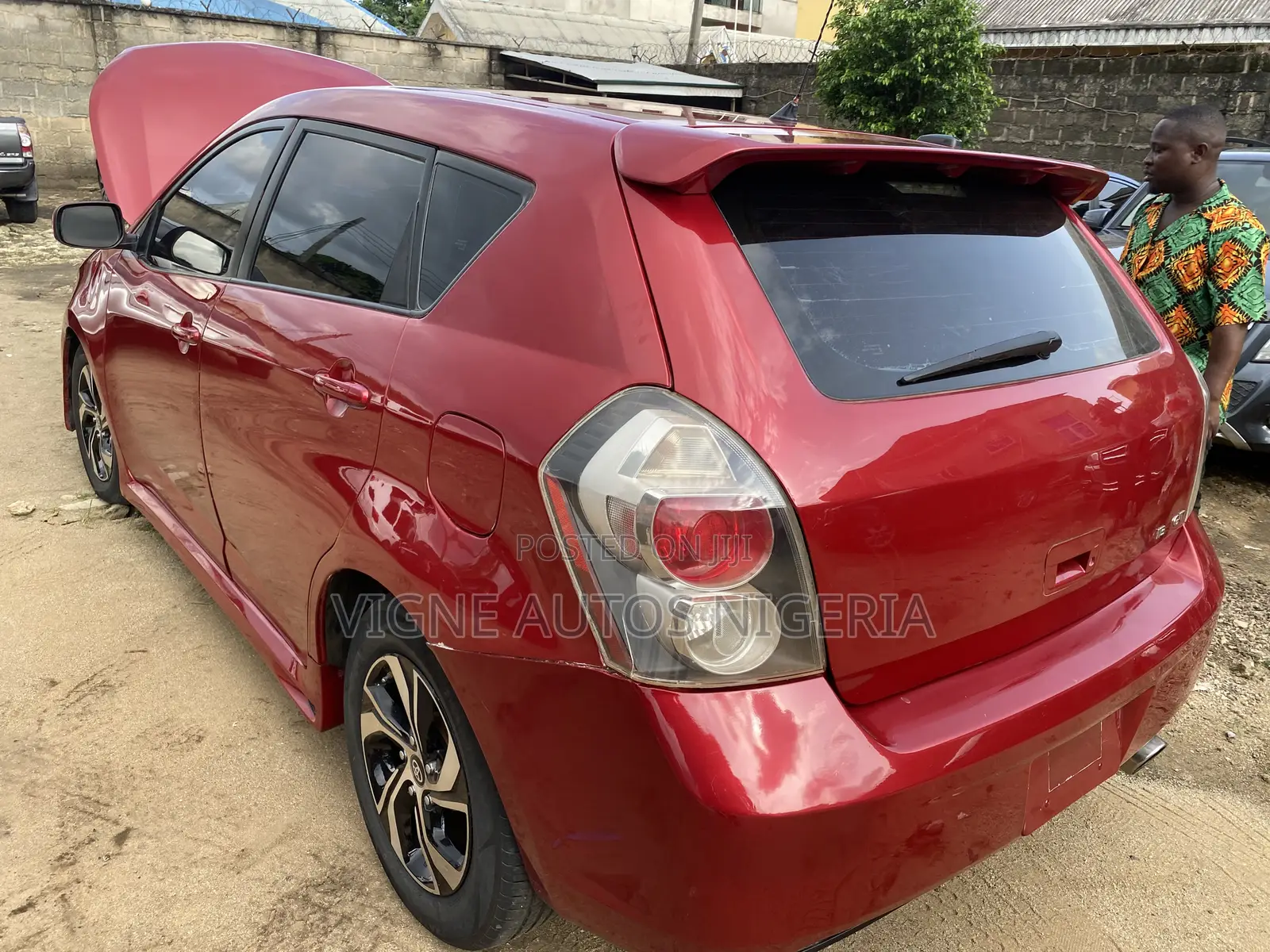 Pontiac Vibe 2008 Red