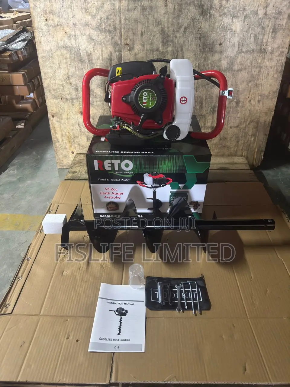 4 Stroke Earth Auger