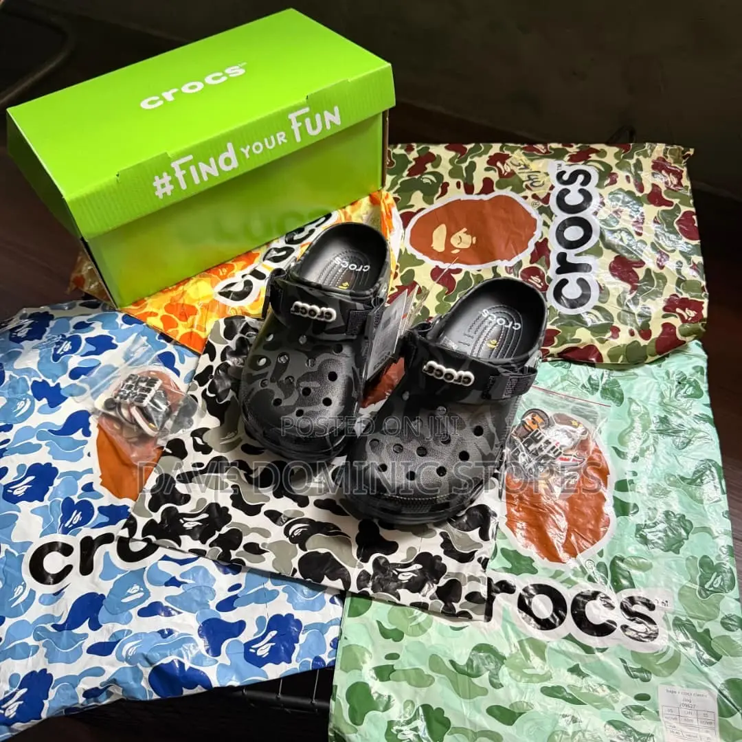 Cop the Crocs X Bathing Ape