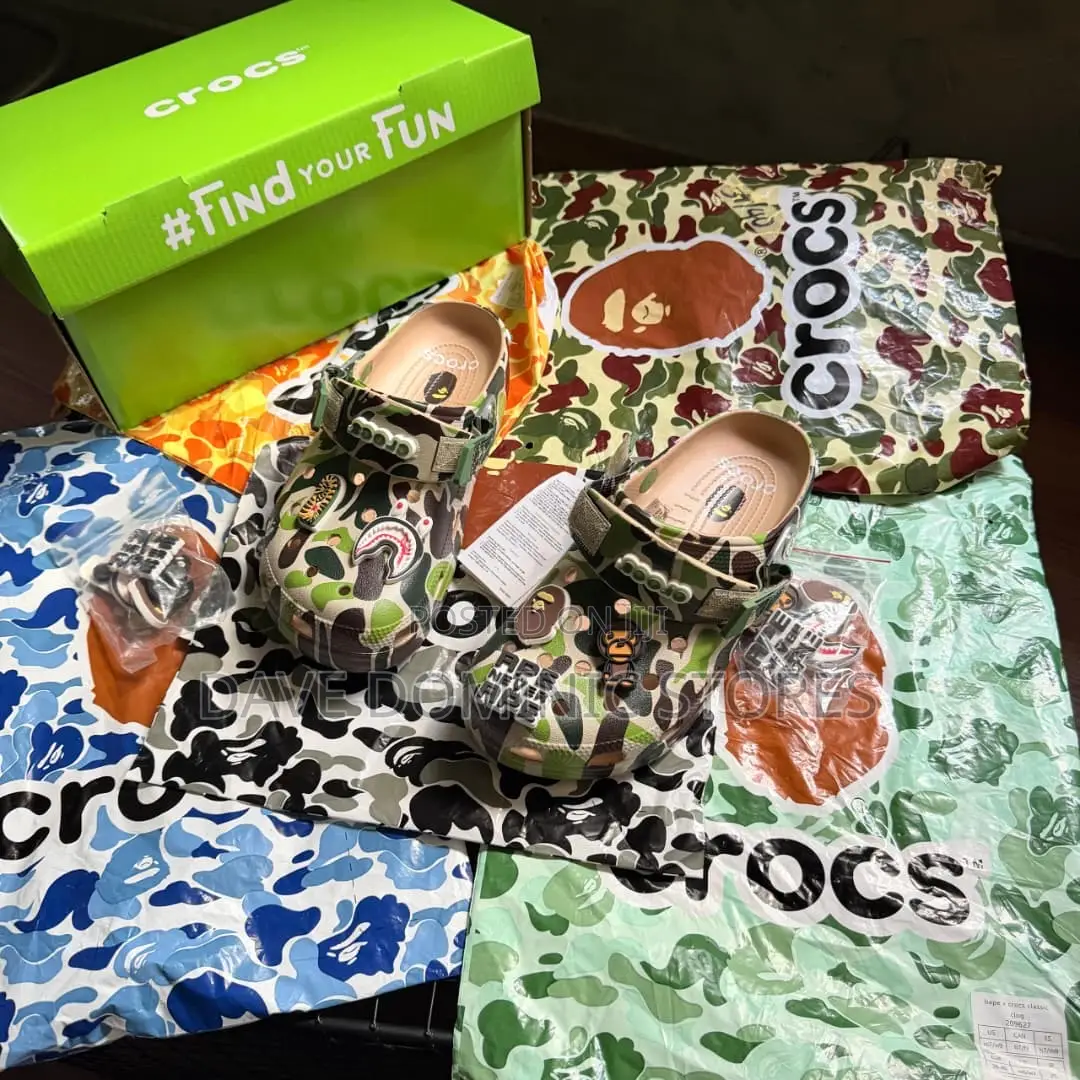 Cop the Crocs X Bathing Ape