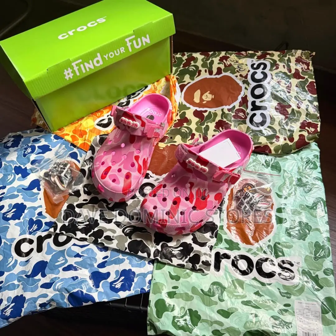 Cop the Crocs X Bathing Ape