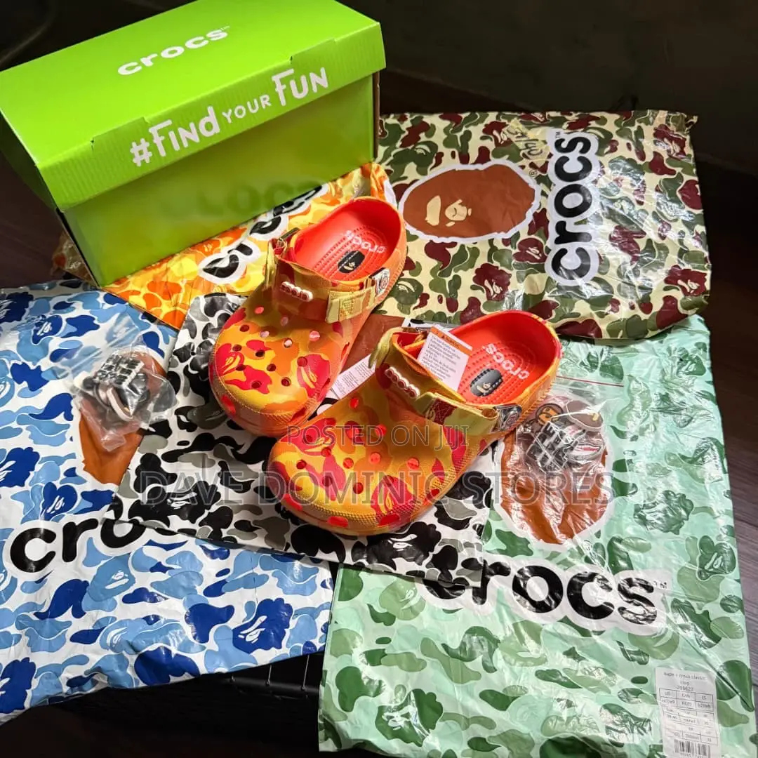Cop the Crocs X Bathing Ape