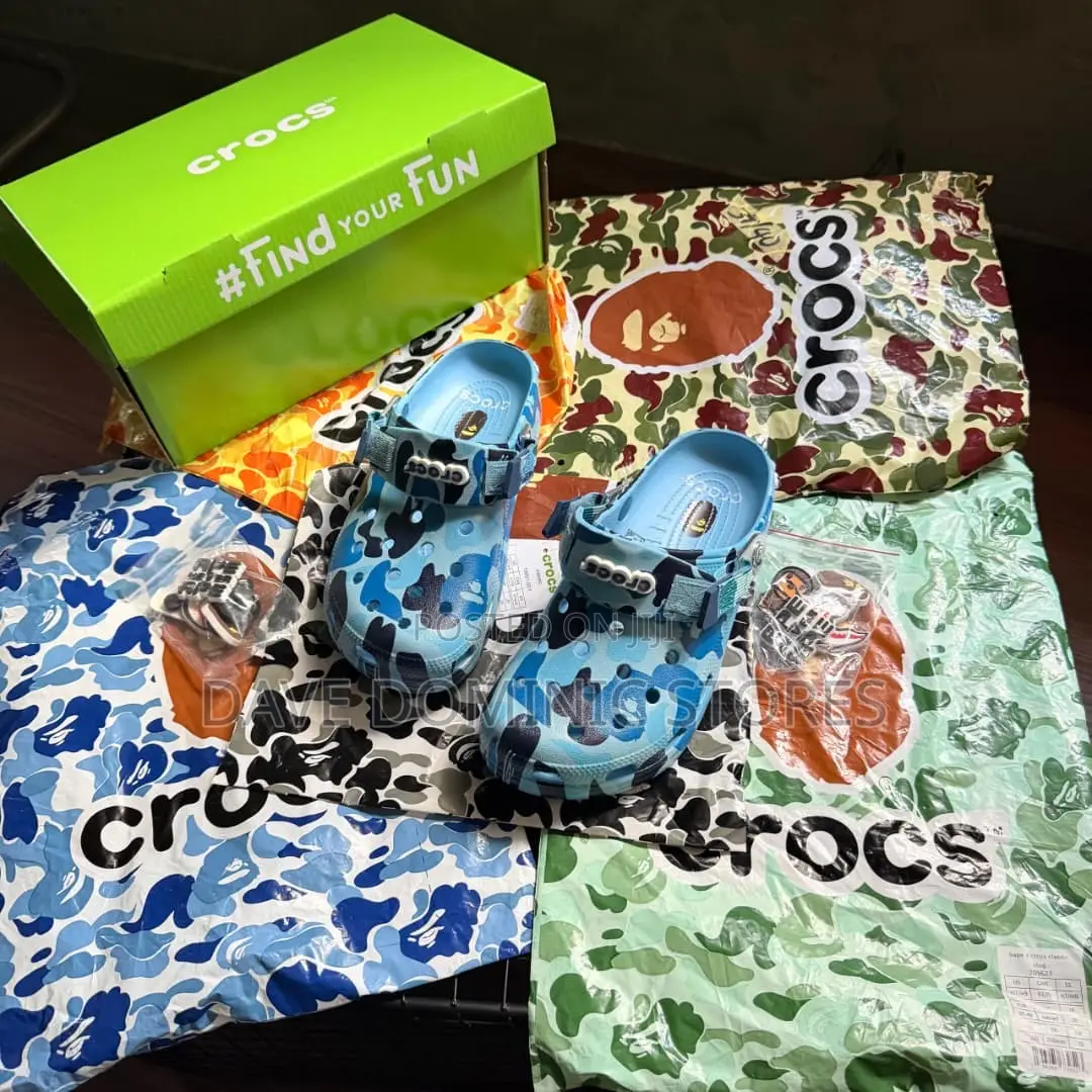Cop the Crocs X Bathing Ape