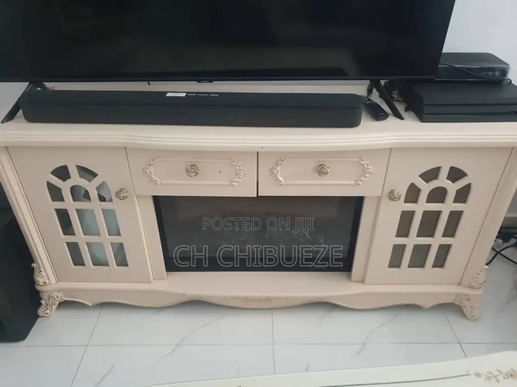 Television and Shelves