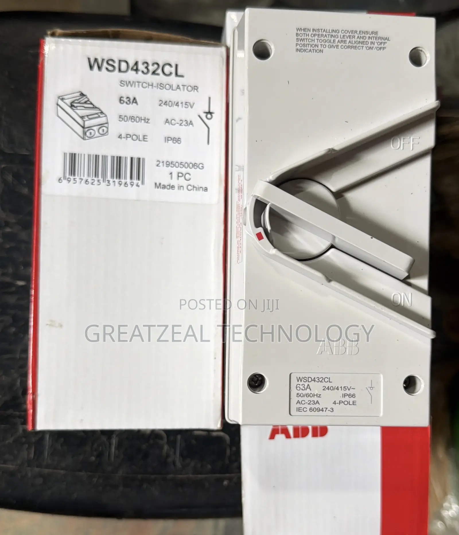 Wsd432cl Switch-Isolator