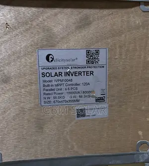 10kva 48v Hybrid Non Standard Inverter Felecity Solar