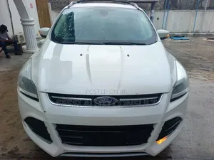 Ford Escape Titanium 4dr SUV AWD  (1.6L 4cyl Turbo 6A) 2014 White