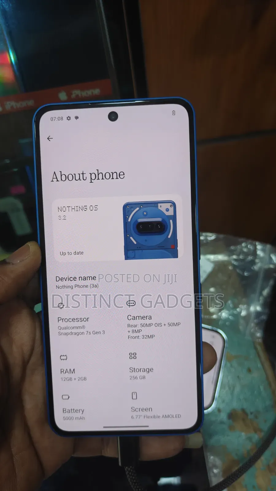 Nothing Phone 3a 256 GB Blue