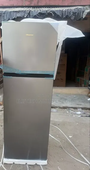 Brand New Hisense 306l Double Door Top Mount Refrigerator