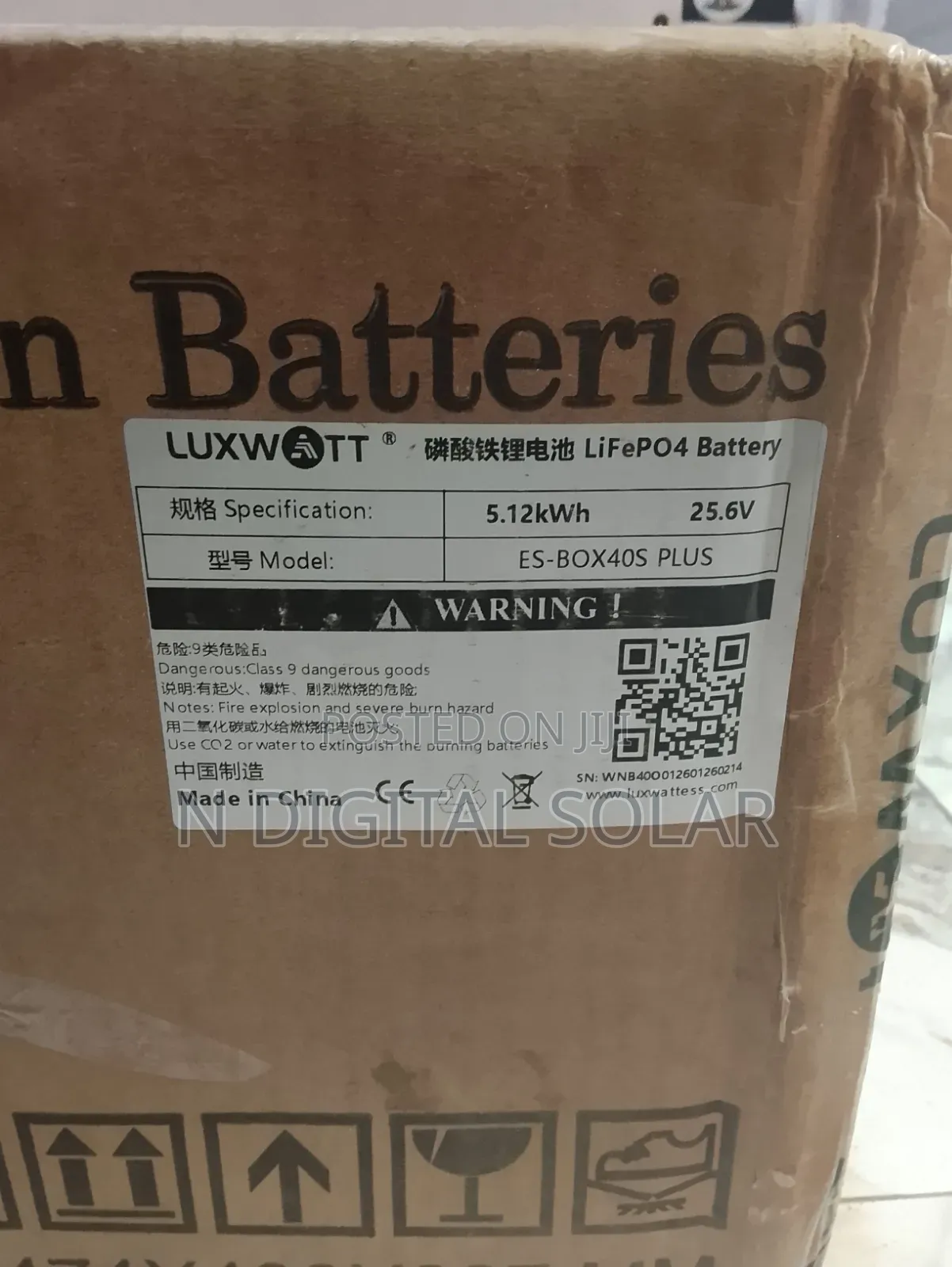 Luxwatt Lithium Battery